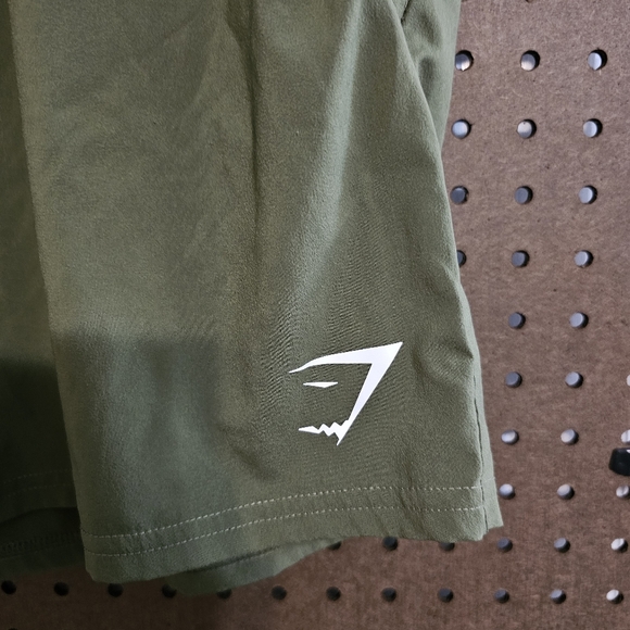 Gymshark Olive Womens XL Training, Athletic, Running Shorts - Picture 2 of 10